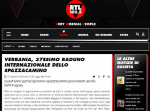Raduno Internazionale dello Spazzacamino su RTL102.5