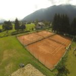 I campi da tennis dello Jazza Sport Club