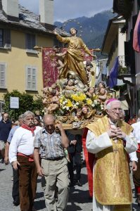 La tradizionale Processione dell'Assunta a Santa Maria Maggiore